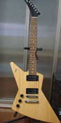 lefty Gibson Explorer guitar