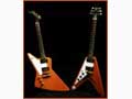 Flying V and Explorer Guitar Set